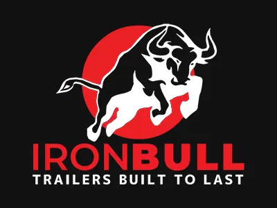 Ecommerce web design of www.iron.bull.trailers